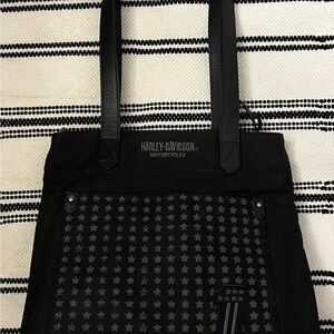 Harley-Davidson Black Star Tote Bag